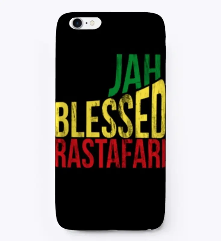 Jah Blessed iPhone Case